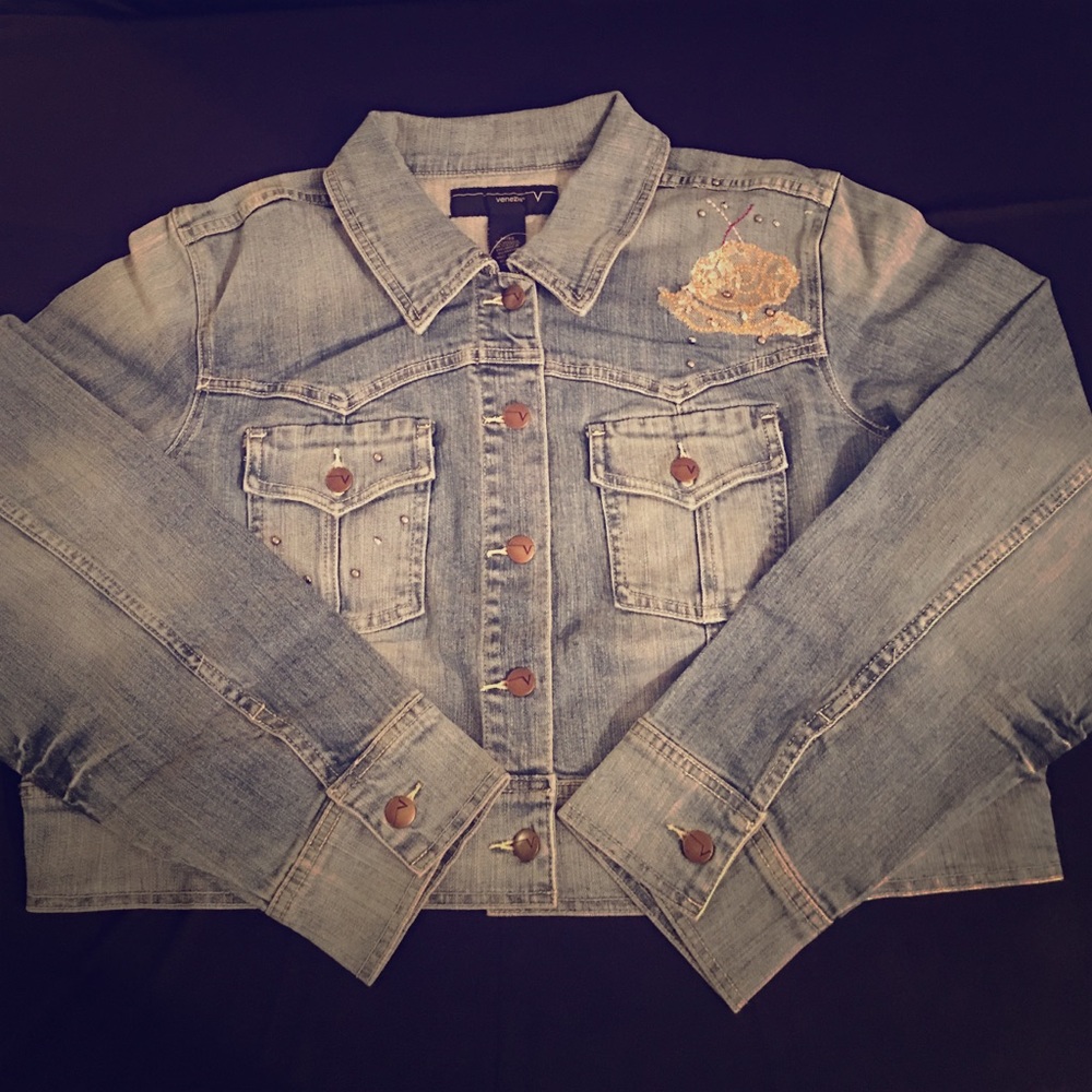 COPY - NWT Lane Bryant Denim Jacket Medium Wash 1…